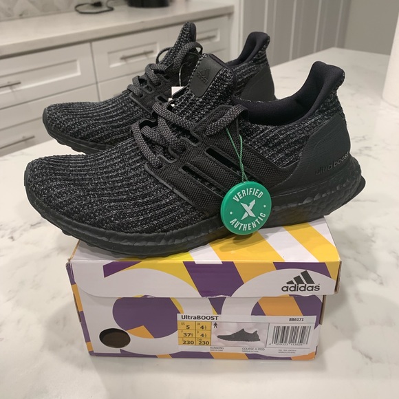 adidas Shoes - Triple Black Ultra Boost 4.0